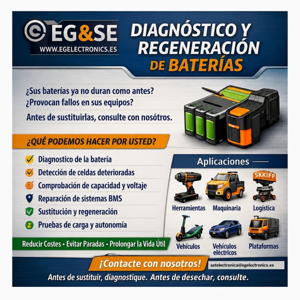 REPARACÓN EN BATERIAS