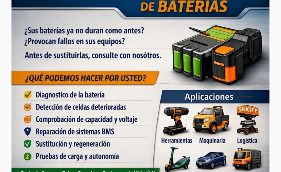 REPARACÓN EN BATERIAS